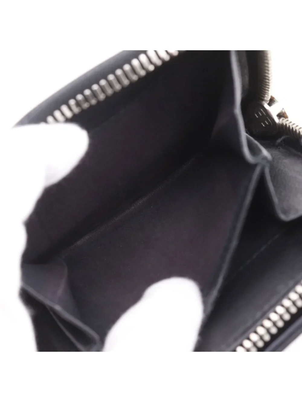 Balenciaga Paper Bill Ford Compact Wallet Calf Black Bifold